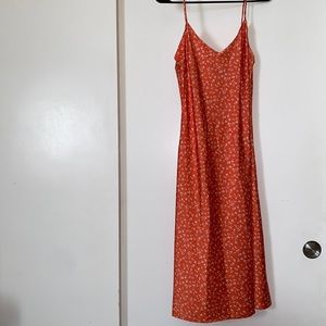 Floral Cami Neck Midi Dress 💐